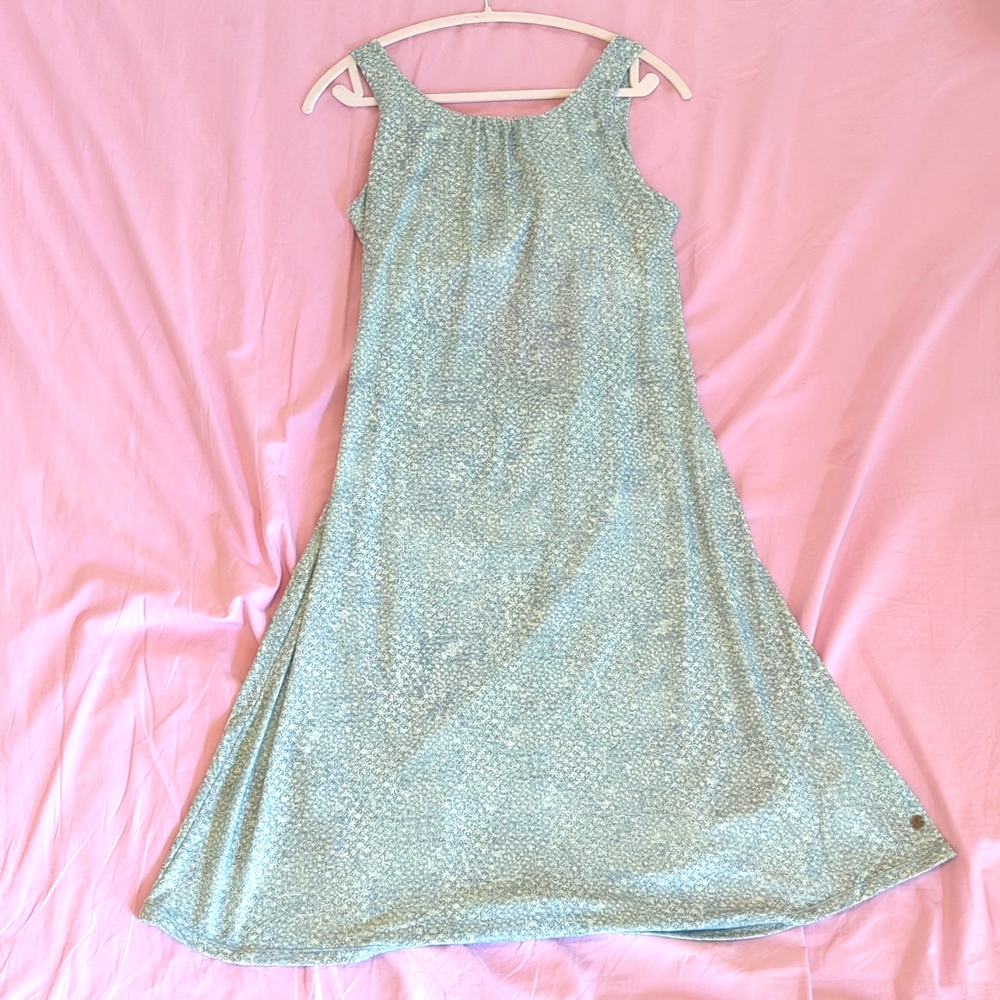 Prana Skypath Dress in Breeze Misty Knee-length XL